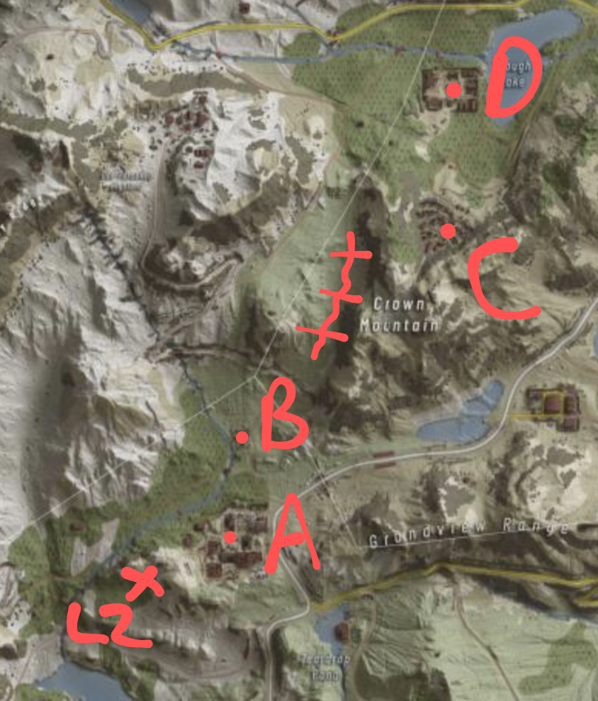 Operation Stranded Knight route reference